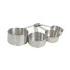 Thumbnail image #1 for Thunder Group SLMC2414 Stainless Steel Measuring Cup Set, 4 Sizes: 1/4, 1/3, 1/2 and 1 Cup Case of 72