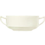Thumbnail image #1 for Reserve by Libbey - Silk 987659326 Handled Soup Cup, 12 oz, Porcelain, Stackable