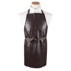 Thumbnail image #1 for Chef Revival CLVA Vinyl Prep Apron, 26" W x 28" L, Waterproof, Brown Case of 12