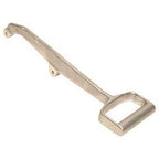 Thumbnail image #1 for AllPoints Foodservice Parts & Supplies 2241177 Lettuce Cutter Lever, Cast Aluminum, 4-1/2"W x 17-1/2"L, 3/8" ID Holes
