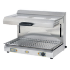 Thumbnail image #1 for Equipex LLC Roller Grill SEM-80VCH Countertop Electric Finishing Oven, 32"W, 1060°F, Pull-Out Bottom Shelf