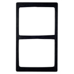 Thumbnail image #1 for G.E.T. Bugambilia T0B24-MOD Single Tile, 21-11/16" x 13-1/4", Cast Aluminum with Resin Coating, Two Rectangular Openings