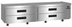 Thumbnail image #2 for Hoshizaki Steelheart 98 Inch Two-Section Refrigerated Equipment Stand with 4 Drawers
