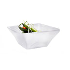 Thumbnail image #1 for Steelite International Kenny Mack KMK2803SH Square Resin Bowl, 8" x 8" x 3-1/2", Shell