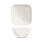 Thumbnail image #1 for Libbey Slenda 905356111 Square Footed Porcelain Pasta Bowl, 10 oz, White, 4-1/4" x 2-1/4"H