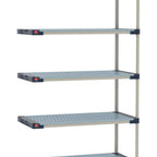 Thumbnail image #1 for Metro MetroMax 4 M4-2436G-86-A5 All-Polymer Add-On Shelving Unit, 5-Tier, 24"D x 36"W x 86"H