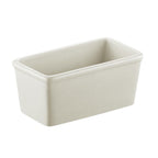 Thumbnail image #1 for CAC China Accessories HSP-9-AW Rectangular Ceramic Sugar Packet Holder, 5"L x 2-3/4"W x 2-1/4"H Case of 3 Dozen