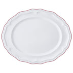 Thumbnail image #1 for Steelite International Folio, Porcelain 62569FP817 Porcelain Oval Platter, 13 x 10.5 x 1 in 1 Dozen