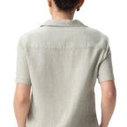 Thumbnail image #2 for Chef Works SBC01W-SAG-3XL Women's Sage Short-Sleeve Camp Shirt, Button Front, 3XL