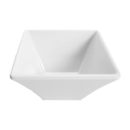 Thumbnail image #1 for G.E.T. Squared - EGS DB4SQ-W Square Melamine Bowl, 6 oz, 4", White Case of 6