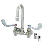 Thumbnail image #1 for Fisher 62499 Hand Sink Faucet, 4" Backsplash Mount, 12" Gooseneck Spout, 2.2 GPM Aerator