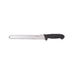 Thumbnail image #1 for Alegacy Foodservice Products PC15512CH 12-Inch Economy Bread Knife, Molybdenum Stainless Steel Blade, Black Polypropylene Handle Case of 6