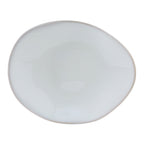 Thumbnail image #1 for Tuxton China Artisan GAA-652 Oblong Ceramic Coupe-Rim Plate, 12 x 9-3/4 in 1 Dozen