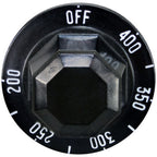 Thumbnail image #1 for AllPoints Foodservice Parts & Supplies 221191 Food Warmer Thermostat Knob, 200-400°F