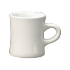 Thumbnail image #1 for International Tableware 82245-02 Diner Mug, 10 oz, Round Stoneware, European White, with Handle Case of 3 Dozen