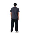 Thumbnail image #2 for Chef Works SHS01-CHR-M Unisex Chef Crew Shirt, Charcoal, Short Sleeve, Poly/Cotton Stretch, Medium