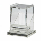 Thumbnail image #1 for Libertyware TDACR Toothpick Dispenser, Acrylic, Roll Knob, 3-3/4" x 3-1/2" x 5-1/4" Case of 36