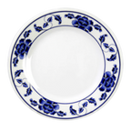 Thumbnail image #1 for Thunder Group Lotus 1010TB Round Melamine Plate, 10-3/8" Diameter, Break-Resistant, Dishwasher Safe Case of 6 Dozen