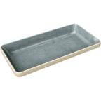 Thumbnail image #1 for Libbey Playground - Nara 701321891016151 Rectangular Stoneware Bowl, 6.1 oz, Grey, 7-1/8" x 3-1/2" Case of 6