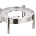 Thumbnail image #1 for Eastern Tabletop Jazz 3878 STAND Induction Chafer Stand, 6 qt., Round, Stackable Base