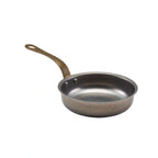 Thumbnail image #1 for Steelite International Genware London, GW Vintage GWSMF13V Stainless Steel Fry Pan, 15 oz, 10.125 x 5.5 x 2.75 in