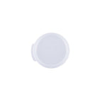 Thumbnail image #1 for CAC China FS2R-1CV-T Round Polypropylene Food Storage Container Cover, 1 qt., Translucent Case of 12