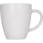Thumbnail image #1 for International Tableware GL-17 14 oz Porcelain Coffee Mug with Handle, Bright White Case of 3 Dozen