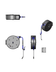 Thumbnail image #1 for T&S Brass Enclosed Epoxy Coated Retractable Hose Reel with 3/8 In. x 50 Ft. Hose and Extended Spray Wand