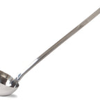Thumbnail image #1 for JB Prince De Buyer U128 10 Stainless Steel Ladle, 8.45 oz Capacity, 3" Diameter Bowl