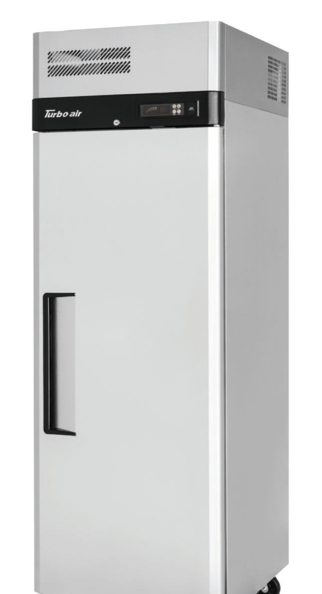 Product image #5 for Turbo Air M3 1-Section Reach-In Refrigerator with Solid Door and Top-Mount Compressor, 18.44 Cu. Ft.