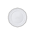 Thumbnail image #1 for Steelite International Folio, Porcelain 62568FP813 6-1/2" Round Porcelain Rim Plate, Scalloped Edge Case of 2 Dozen