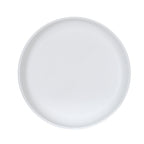 Thumbnail image #1 for Cal-Mil Isla 26121-10-15 Round Melamine Plate, 10-Inch, Wide Rim, Matte White Case of 6