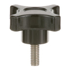 Thumbnail image #1 for AllPoints Foodservice Parts & Supplies 168192 Slicer Locking Screw, Black Plastic, 5/16-18 x 13/16 in Thread