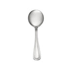Thumbnail image #2 for CAC China Black Pearl 3008-04 Bouillon Spoon, 6-1/8"L, Heavy Weight, 18/0 Stainless Steel Case of 50 Dozen