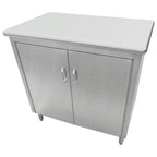 Thumbnail image #1 for IMC/Teddy BCH-3024 Enclosed Stainless Steel Base Cabinet with Hinged Door and Adjustable Shelf, 30"D x 24"W x 36"H
