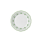Thumbnail image #1 for Steelite International Folio, Porcelain 62534FP813 6.5-Inch Round Porcelain Rim Plate, Scalloped Edge, Adelina Giselle Green Case of 2 Dozen