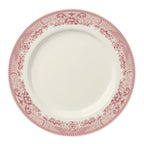 Thumbnail image #1 for Steelite International HL Ivory HL20563923 9-Inch Round China Plate, Rolled Edge, Coupe Rim, Willow Rim Rose Case of 2 Dozen