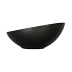 Thumbnail image #1 for Vertex China Orbit OR-T10 Porcelain Tilt Pasta Bowl, 12 oz, 6-1/4" Round, Matte Black Case of 2 Dozen