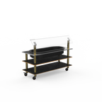 Thumbnail image #1 for Steelite Mogogo, Modular MGCMLB16MBXW Classic Chilled Serving Station, Mixed Materials