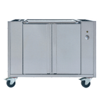 Thumbnail image #1 for Rotisol USA GrandFlame 975SCIL Heated Stainless Steel Base Cabinet with Retractable Table, 38-5/8" W