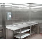 Thumbnail image #1 for IMC/Teddy WFT-96 Wall Flashing, 48" W x 96" H, 18 or 20 Gauge Stainless Steel, with Divider Strips