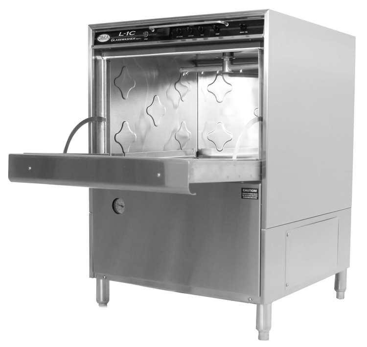 Product image #5 for CMA Energy Mizer L-1C Undercounter Door-Type Low-Temperature Chemical Sanitizing Glasswasher