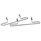 Thumbnail image #1 for Cal-Mil 3723-49 Mounted Shelf Bracket, 13"W x 2-1/4"D, Chrome
