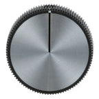 Thumbnail image #1 for AllPoints Foodservice Parts & Supplies 221157 Speed Control Knob, 1-1/2 in Diameter, Pointer, Black