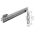 Thumbnail image #1 for AllPoints Foodservice Parts & Supplies 1321064 Stainless Steel Ball-Bearing Drawer Slides, 24 in, 150 lb Capacity 1 Pair