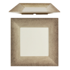 Thumbnail image #1 for Thunder Group Jazz SD3206J Square Melamine Plate, Jazz Pattern, 6" x 6" Case of 48