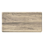 Thumbnail image #1 for Libbey Melamine Serving Platters MW-147 Rectangular Melamine Serving Platter, Natural Faux Wood Look, 14" x 7"