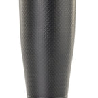 Thumbnail image #1 for Mercer Culinary Barfly M37199MBK 2-Piece Matte Black Diamond Lattice Cocktail Shaker, 28 oz, Stainless Steel Case of 6