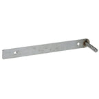 Thumbnail image #1 for AllPoints Foodservice Parts & Supplies Mavrik 8009492 Lower Door Hinge Bracket, Stainless Steel, for Imperial ICV/ICVD/ICVG