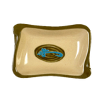 Thumbnail image #1 for Thunder Group Wei 1607J Melamine Wave-Shape Sauce Dish, 2 oz, 4 x 2-3/4 in Case of 24 Dozen